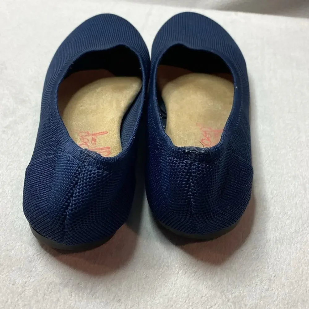 Jellypop navy blue flats size 6